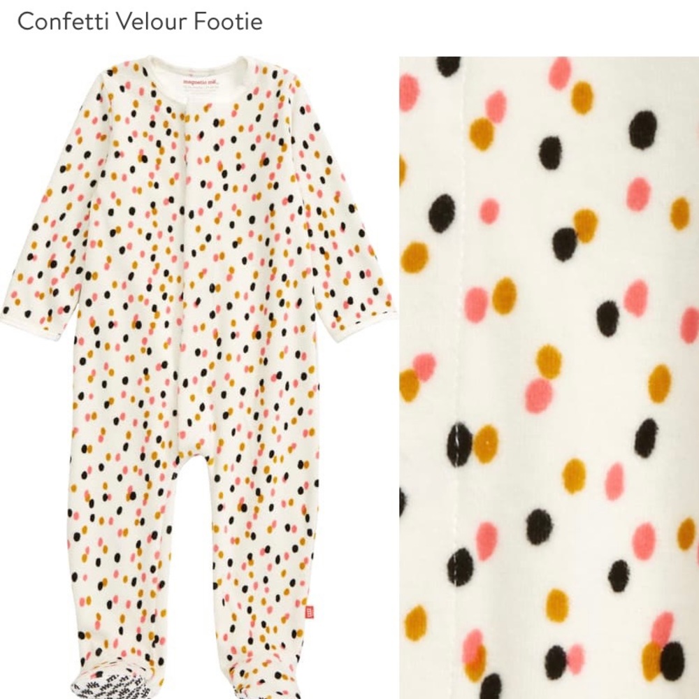 MAGNETIC ME FOOTIE PAJAMAS 0-3 BRAND NEW